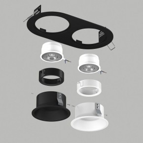 Встраиваемый светильник Lightstar Domino D6570607WBMOD в Нижнем Тагиле - nizhniy-tagil.ok-mebel.com | фото 2