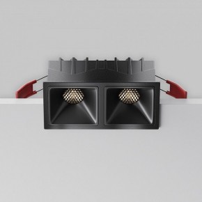 Встраиваемый светильник Maytoni Alfa LED DL043-02-10W4K-SQ-B-1 в Нижнем Тагиле - nizhniy-tagil.ok-mebel.com | фото 2