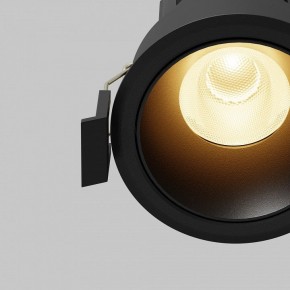 Встраиваемый светильник Maytoni Dip DL115-10W-2.7K-B в Нижнем Тагиле - nizhniy-tagil.ok-mebel.com | фото 10