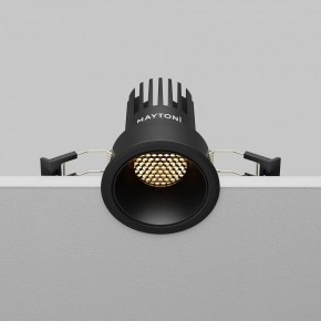 Встраиваемый светильник Maytoni Dip DL115-10W-2.7K-B в Нижнем Тагиле - nizhniy-tagil.ok-mebel.com | фото 7
