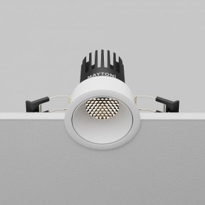 Встраиваемый светильник Maytoni Dip DL115-10W-4K-W в Нижнем Тагиле - nizhniy-tagil.ok-mebel.com | фото 7