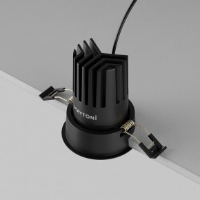 Встраиваемый светильник Maytoni Dip DL117-15W-2.7K-B в Нижнем Тагиле - nizhniy-tagil.ok-mebel.com | фото 11