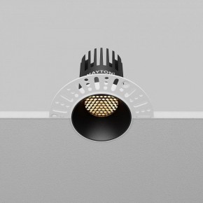 Встраиваемый светильник Maytoni Dip DL119-10W-2.7K-TRS-B в Нижнем Тагиле - nizhniy-tagil.ok-mebel.com | фото 7