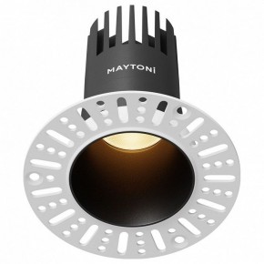 Встраиваемый светильник Maytoni Dip DL120-10W-2.7K-TRS-B в Нижнем Тагиле - nizhniy-tagil.ok-mebel.com | фото