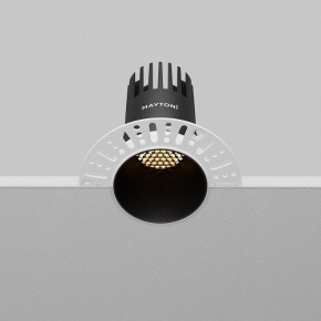 Встраиваемый светильник Maytoni Dip DL120-10W-2.7K-TRS-B в Нижнем Тагиле - nizhniy-tagil.ok-mebel.com | фото 7