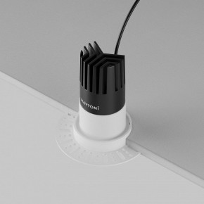 Встраиваемый светильник Maytoni Dip DL120-10W-2.7K-TRS-W в Нижнем Тагиле - nizhniy-tagil.ok-mebel.com | фото 7