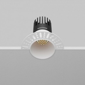 Встраиваемый светильник Maytoni Dip DL120-10W-2.7K-TRS-W в Нижнем Тагиле - nizhniy-tagil.ok-mebel.com | фото 8