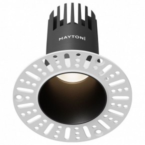 Встраиваемый светильник Maytoni Dip DL120-10W-4K-TRS-B в Нижнем Тагиле - nizhniy-tagil.ok-mebel.com | фото