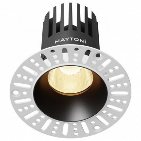 Встраиваемый светильник Maytoni Dip DL121-15W-2.7K-TRS-B в Нижнем Тагиле - nizhniy-tagil.ok-mebel.com | фото
