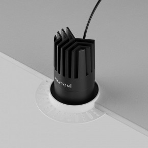 Встраиваемый светильник Maytoni Dip DL121-15W-2.7K-TRS-B в Нижнем Тагиле - nizhniy-tagil.ok-mebel.com | фото 6