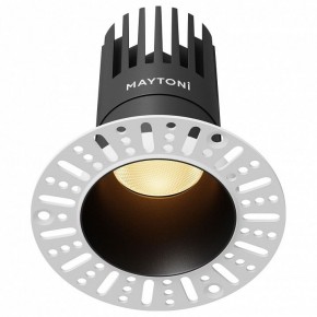 Встраиваемый светильник Maytoni Dip DL122-15W-2.7K-TRS-B в Нижнем Тагиле - nizhniy-tagil.ok-mebel.com | фото