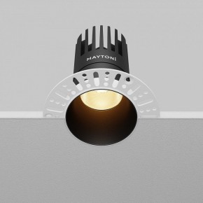 Встраиваемый светильник Maytoni Dip DL122-15W-2.7K-TRS-B в Нижнем Тагиле - nizhniy-tagil.ok-mebel.com | фото 5