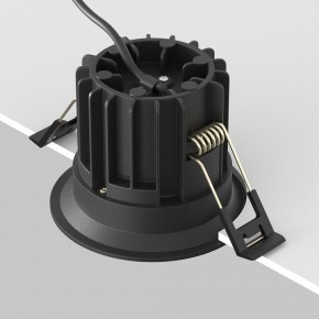 Встраиваемый светильник Maytoni Round DL058-12W2.7K-B в Нижнем Тагиле - nizhniy-tagil.ok-mebel.com | фото 5