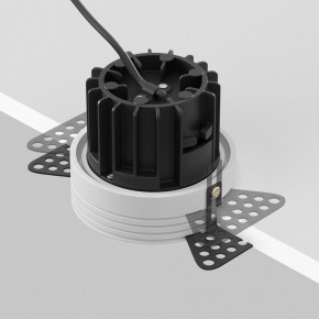Встраиваемый светильник Maytoni Round DL058-12W2.7K-TRS-W в Нижнем Тагиле - nizhniy-tagil.ok-mebel.com | фото 6
