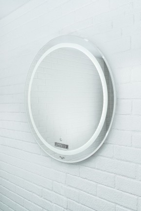 Зеркало Gia 75 white с подсветкой Sansa (SGa1044Z) в Нижнем Тагиле - nizhniy-tagil.ok-mebel.com | фото 2