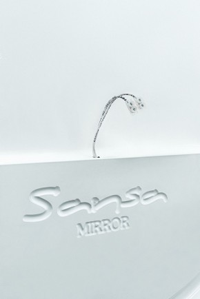 Зеркало Gia 75 white с подсветкой Sansa (SGa1044Z) в Нижнем Тагиле - nizhniy-tagil.ok-mebel.com | фото 5