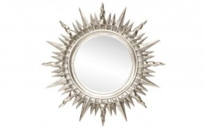 Зеркало круглое серебро (1810(1) в Нижнем Тагиле - nizhniy-tagil.ok-mebel.com | фото 1