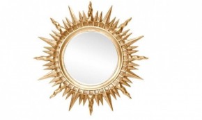 Зеркало круглое золото (1810(1) в Нижнем Тагиле - nizhniy-tagil.ok-mebel.com | фото