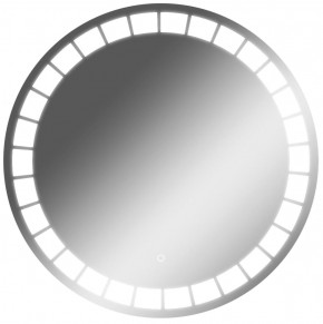 Зеркало Маскат 700х700 с подсветкой Домино (GL7057Z) в Нижнем Тагиле - nizhniy-tagil.ok-mebel.com | фото 1