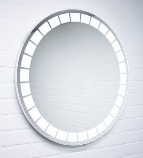 Зеркало Маскат 700х700 с подсветкой Домино (GL7057Z) в Нижнем Тагиле - nizhniy-tagil.ok-mebel.com | фото 3