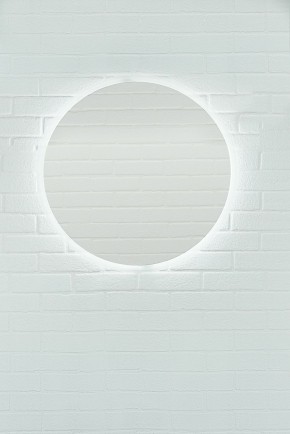 Зеркало Moon 72 white с подсветкой Sansa (SMo1046Z) в Нижнем Тагиле - nizhniy-tagil.ok-mebel.com | фото 3