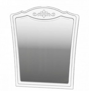 ЛОТОС Зеркало навесное белый лак в Нижнем Тагиле - nizhniy-tagil.ok-mebel.com | фото