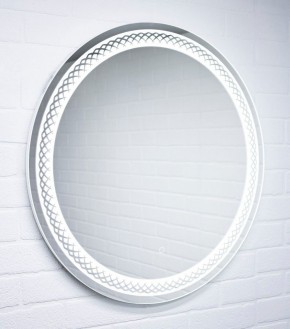 Зеркало Прая 700х700 с подсветкой Домино (GL7048Z) в Нижнем Тагиле - nizhniy-tagil.ok-mebel.com | фото 3