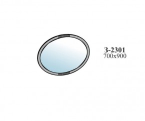 Зеркало ШЕР Дуб серый (З-2301) в Нижнем Тагиле - nizhniy-tagil.ok-mebel.com | фото