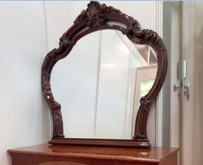 Зеркало в раме к кровати 1800, Ирина (08.250) орех в Нижнем Тагиле - nizhniy-tagil.ok-mebel.com | фото
