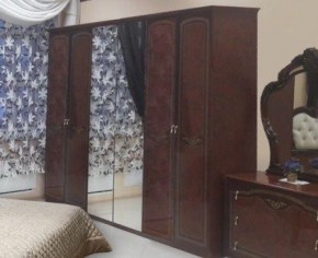 Зеркало в раме к кровати 1800, Ирина (08.250) орех в Нижнем Тагиле - nizhniy-tagil.ok-mebel.com | фото 2
